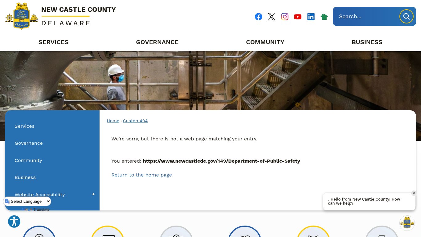 New Castle County Inmate Search